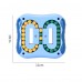 Creative Educational Stress Reliever Puzzle Game Fingertip Cube Rotating Magic Bean Toy for Children Kids (Random Colour)